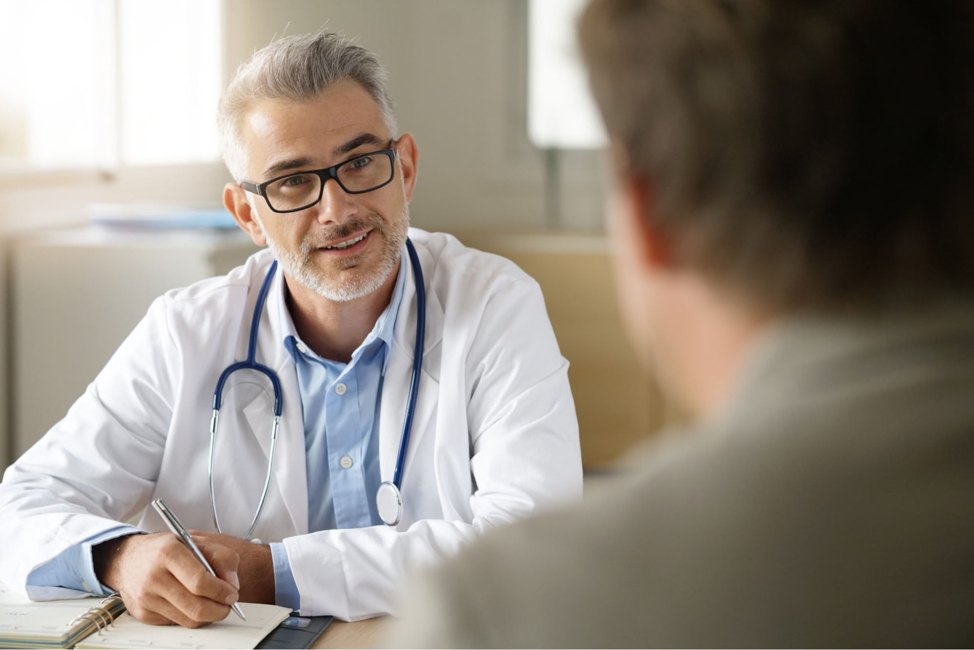 explain loan options to patients